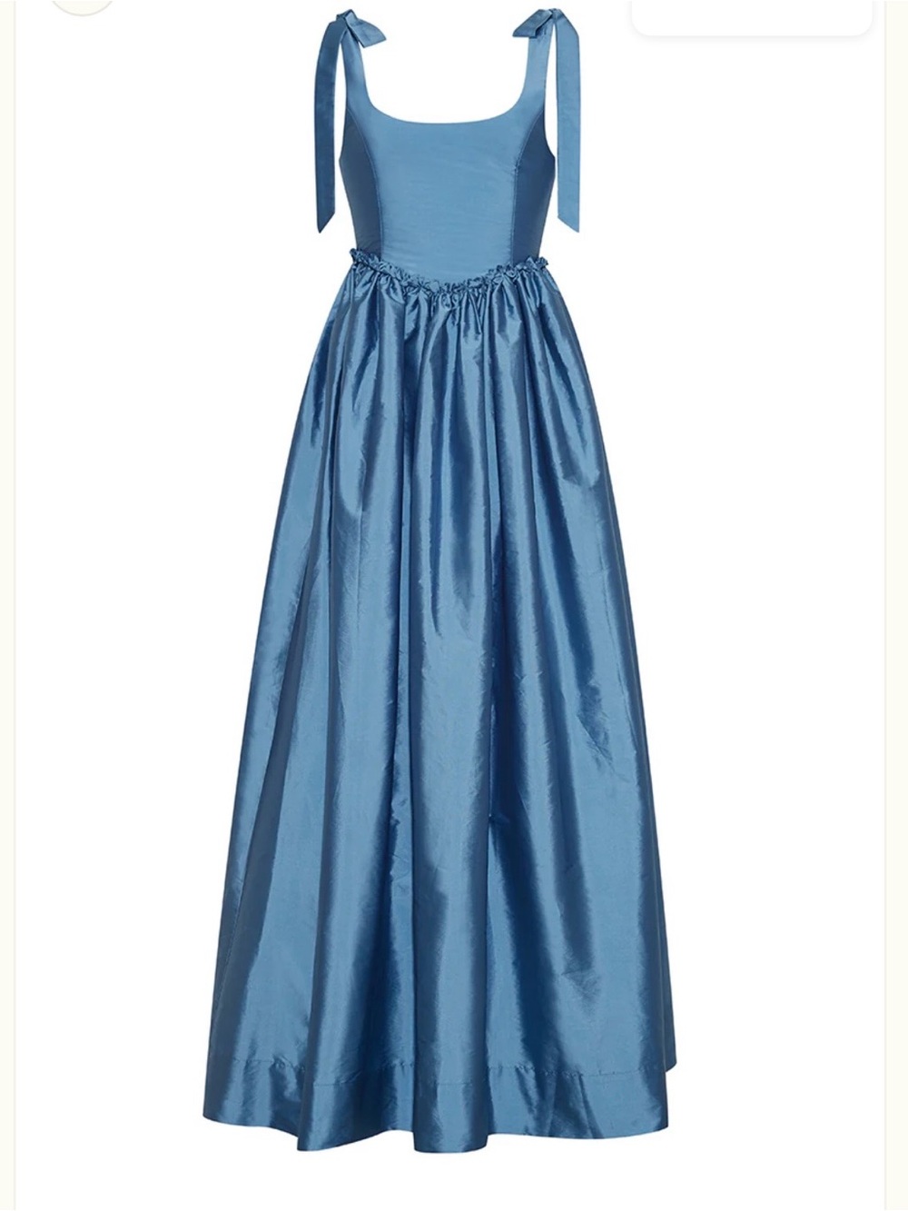 Marie dress in azure size M - formal Dress with Tie Straps EUC